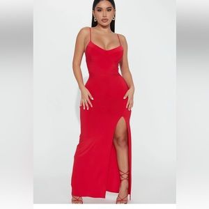 Red dress